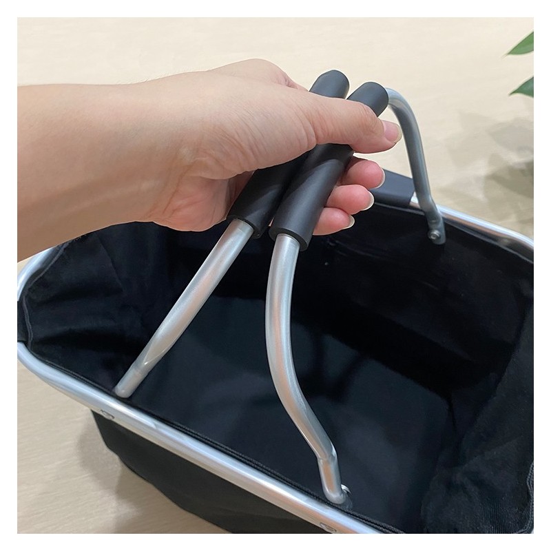 CANASTO FLOTANTE PLEGABLE CON BOLSILLOS