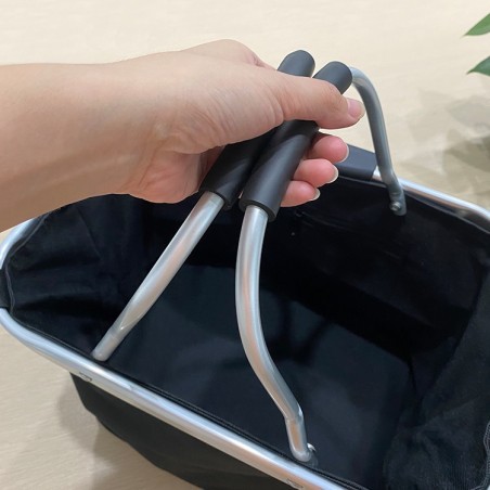 CANASTO FLOTANTE PLEGABLE CON BOLSILLOS