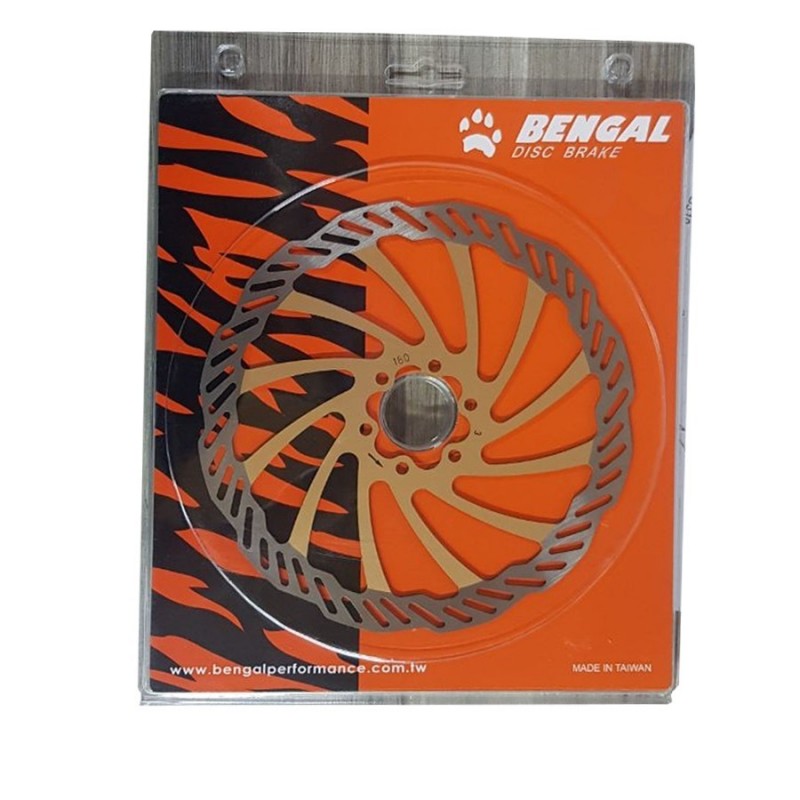 DISCO DE FRENO 160MM DORADO BENGAL MOD. OD160LGD