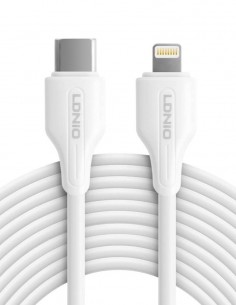 CABLE DE DATOS Y CARGA TIPO C Y IPHONE 30 W. 1 Y 2 M...