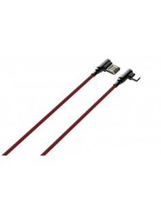 CABLE DE DATOS Y CARGA RAPIDA 90° MOD. LS421 - LS422