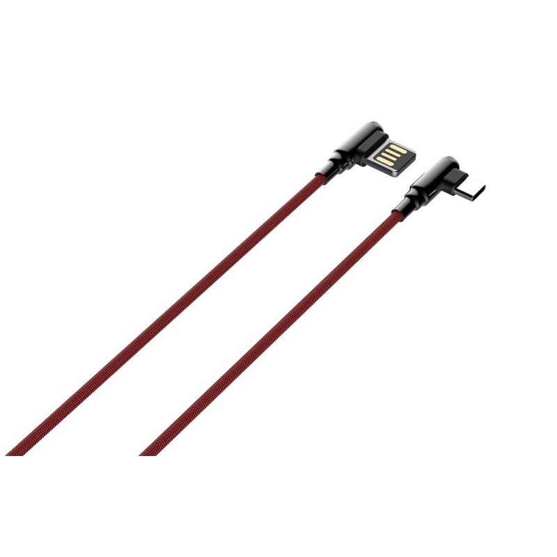 CABLE USB-C A LIGHTNING CARGA RÁPIDA 90° GAMER...