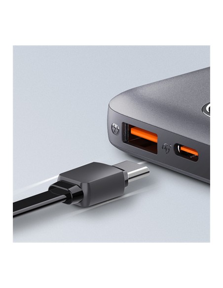 POWERBANK 10.000 MAH ULTRA SLIM CARGA RÁPIDA PANTALLA DIGITAL DERMAN