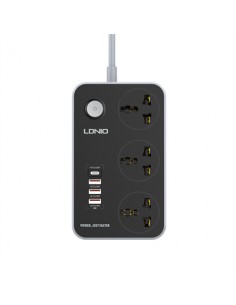 ALARGADOR DE ESCRITORIO SMART 38W - 3 ENCHUFES + USB-C PD... 2