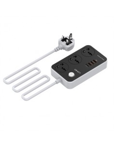 ALARGADOR DE ESCRITORIO SMART 38W - 3 ENCHUFES + USB-C PD...