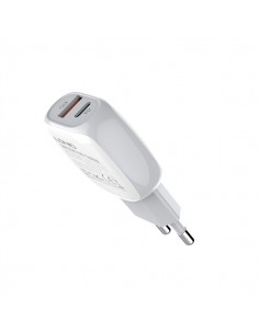 CARGADOR PARED DUAL USB CARGA RAPIDA 18W 2