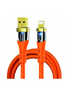 CABLE DE DATOS Y CARGA RÁPIDA 6A USB TIPO C Y LIGHTNING