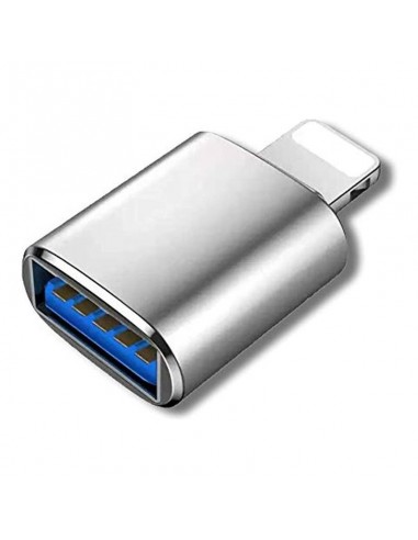 ADAPTADOR / CONVERTIDOR USB HEMBRA A IPHONE