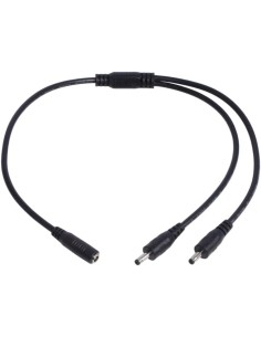 CABLE DIVISOR DE CORRIENTE DC 1 A 8 – CONECTOR 5.5X2.1 MM...