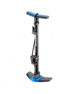 BOMBIN DE PIE EN ACERO CON MANOMETRO 24" BETO MOD. CF2SGN