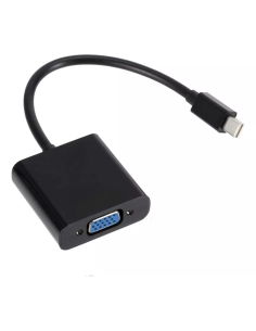 ADAPTADOR / CONVERTIDOR VGA A MINI DISPLAY 0.3M