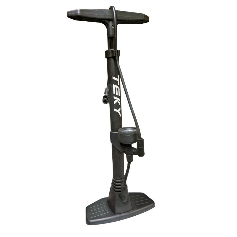 BOMBIN DE PIE TEKY AIR9 MEDIDOR DE PRESION