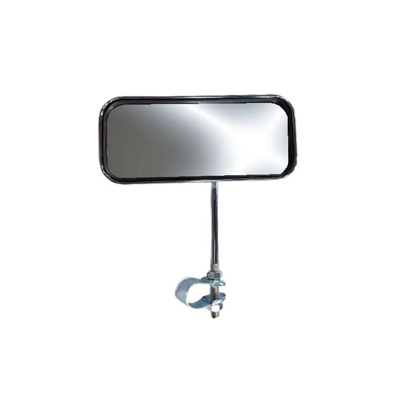 ESPEJO RETROVISOR CROMADO CON REFLECTOR MOD....