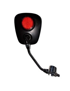 ESPEJO RETROVISOR CROMADO CON REFLECTOR MOD. CL-106 2