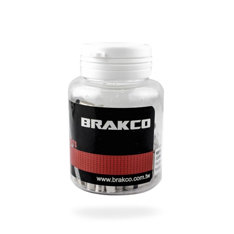 TERMINAL DE FUNDA DE FRENO 5MM ALUMINIO BRAKCO