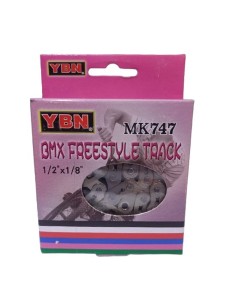 CADENA SINGLE SPEED REFORZADA FIXIE YBN MOD.MK747-S2