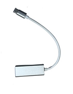 ADAPTADOR / CONVERTIDOR USB TIPO C A RED RJ45