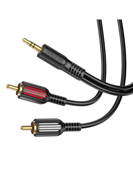 CABLE DE AUDIO 2 RCA A JACK 3.5