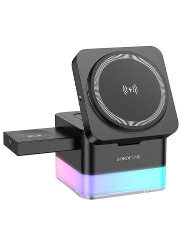 CARGADOR INALAMBRICO 3 EN 1