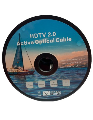 CABLE DE VIDEO HDMI 4K FIBRA OPTICA ULTRA HD