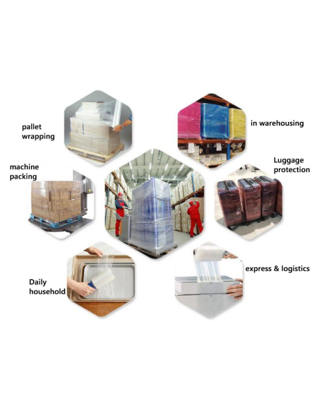 FILM STRETCH PALETIZADOR TRANSPARENTE DE ALTA RESISTENCIA