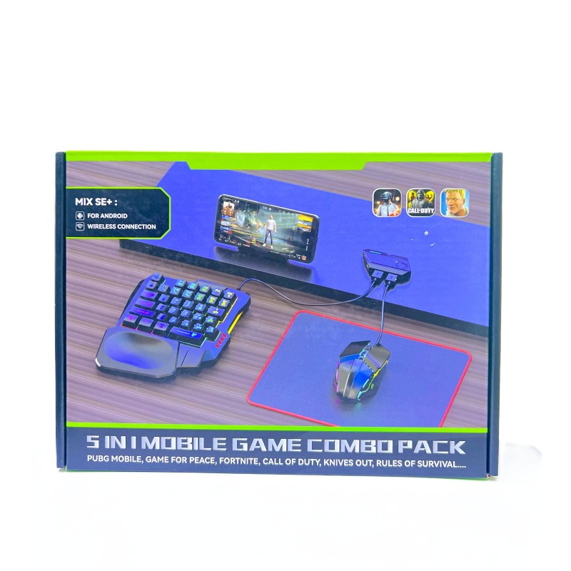 KIT GAMER 5 EN 1 HOCO GM10 PARA CELULAR -...