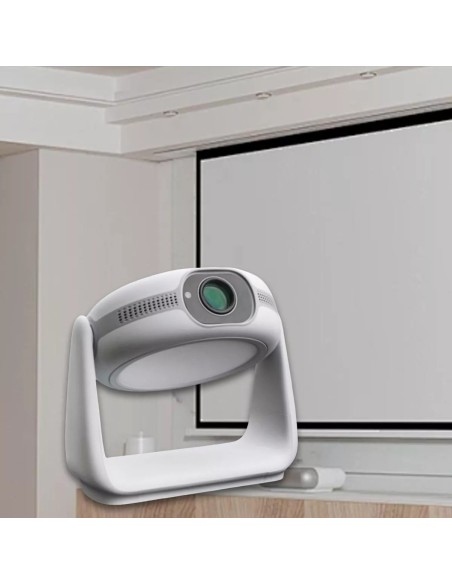 PROYECTOR PORTÁTIL RECARGABLE FULL HD 4K CON LÁMPARA INCLUIDA