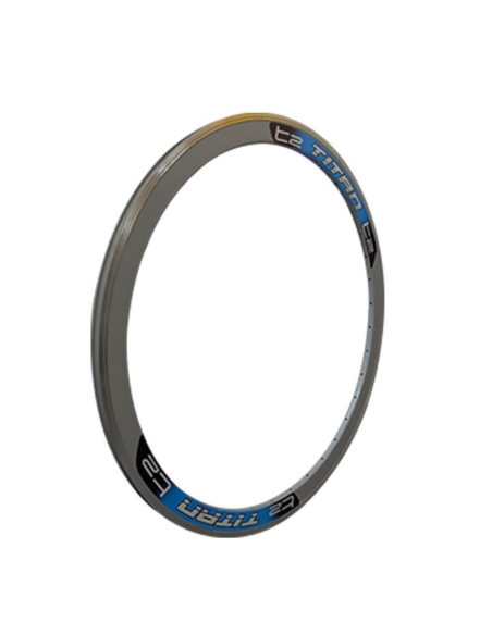 LLANTA ALUMINIO ARO 700 TRIPLE PARED 36H TITAN T2 CON LINEA DE FRENO