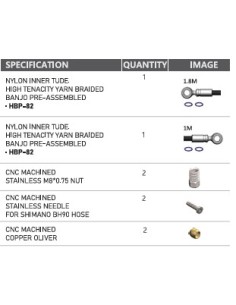 JUEGO FLEXIBLE HIDRAULICO BH-90 MTB (SHIMANO) ICESTOP 2