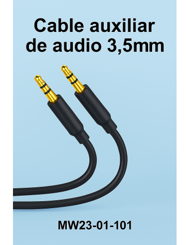 CABLE DE AUDIO JACK 3.5