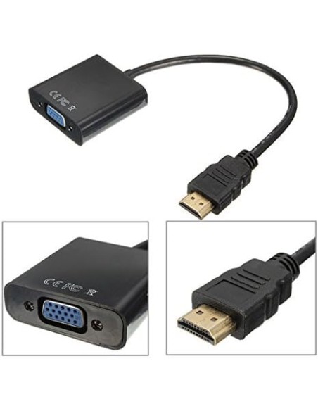 ADAPTADOR DE VGA A DISPLAYPORT