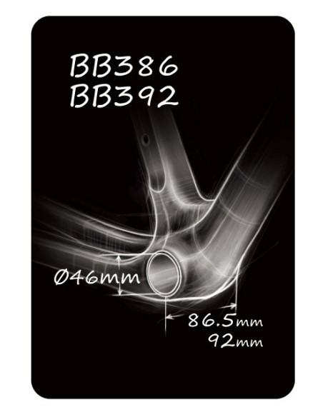 MOTOR PRESSFIT (46X86,5/92) VOLANTE SHIMANO TOKEN MOD.BB386PS