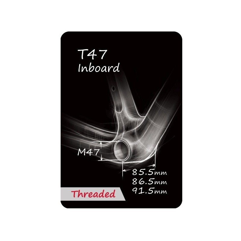 MOTOR BSA T47 (M47X85,5/86,5/91,5) VOLANTE BB30...