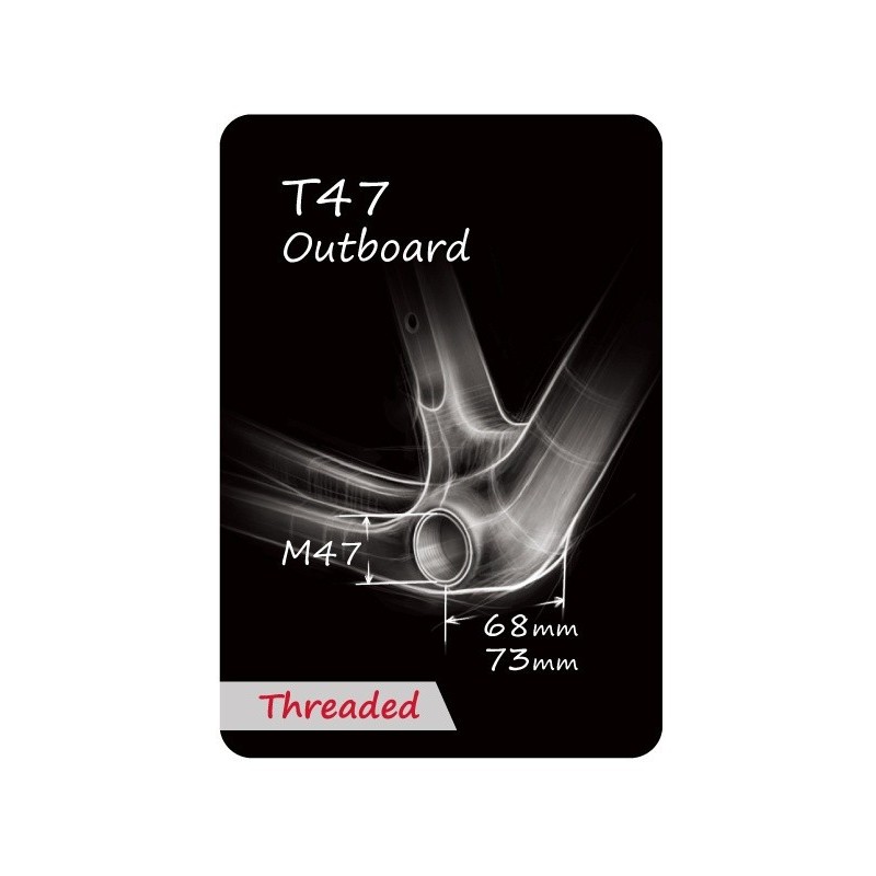 MOTOR BSA BB30 T47 (M47X68/73) VOLANTE BB30...