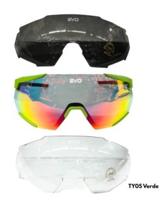 LENTE DE CICLISMO MOD.TY05-GREEN EVO