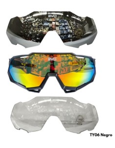 LENTE DE CICLISMO MOD.TY06-BLACK EVO