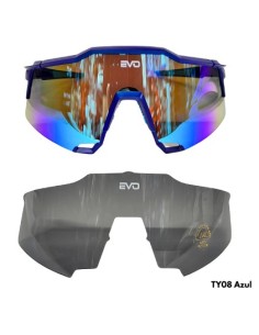 LENTE DE CICLISMO MOD.TY08-BLUE EVO
