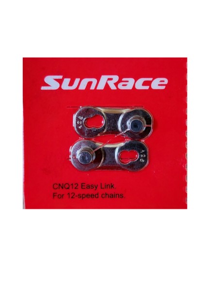 ESLABON RAPIDO DE CADENA FLAT TOP 12 VELOCIDADES SUNRACE MOD.CNQ12E1