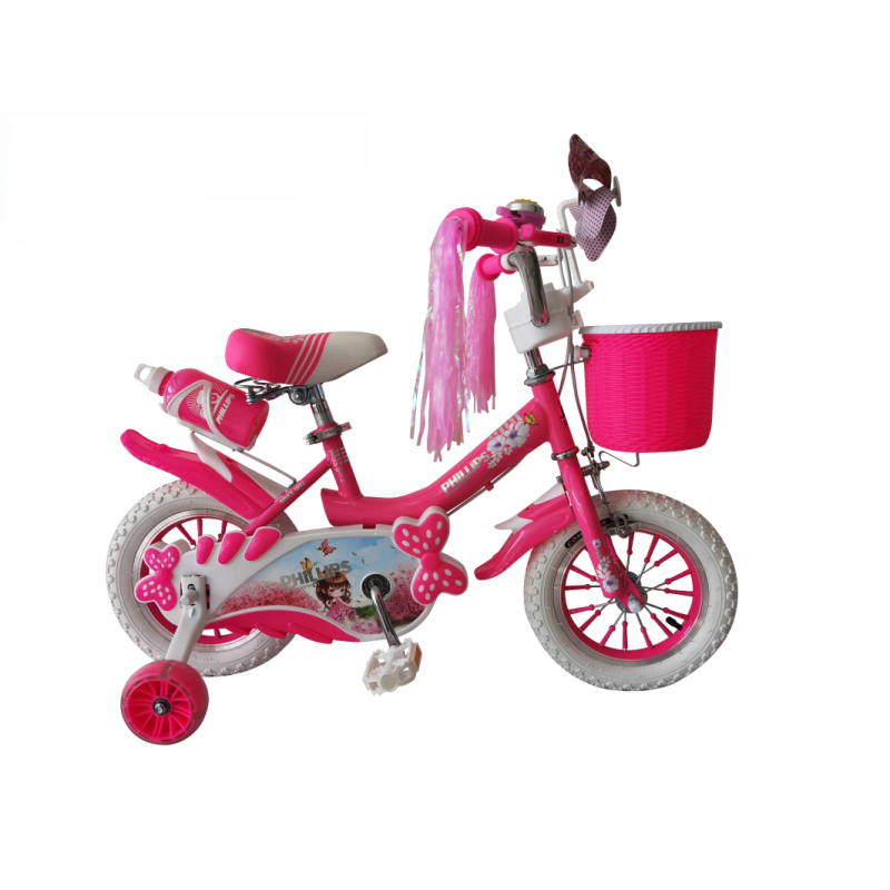 BICICLETA PARA NIÑAS ROSADA O MORADA PHILLIPS...