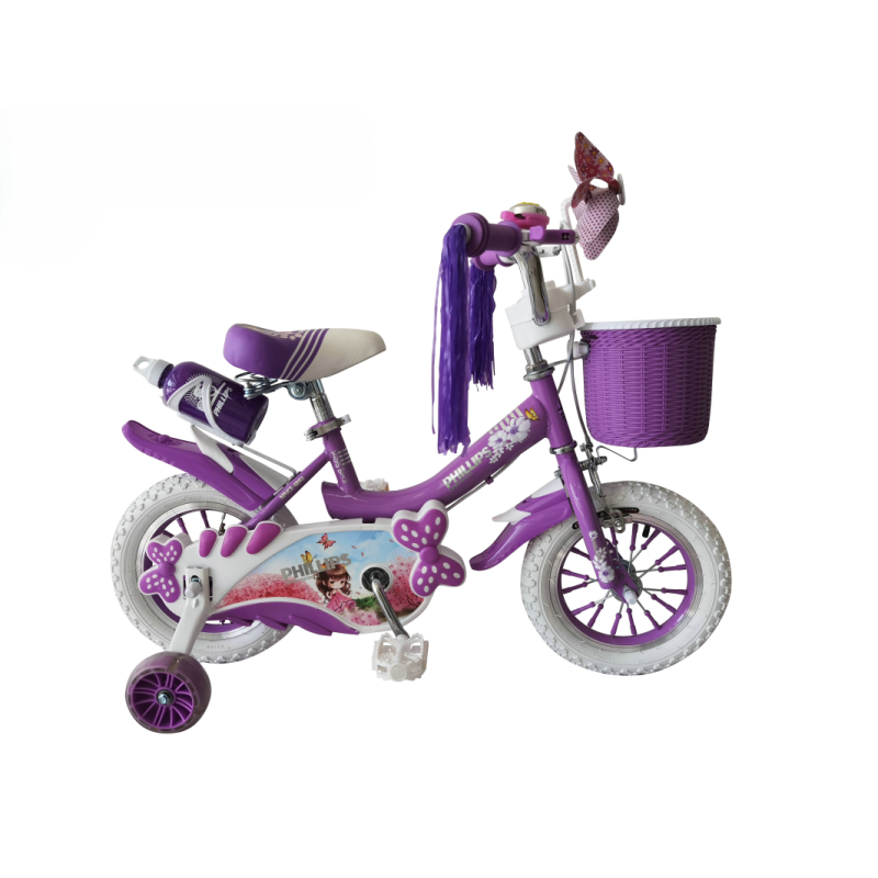 BICICLETA PARA NIÑAS ROSADA O MORADA PHILLIPS...