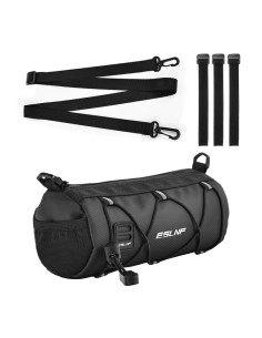 BOLSO MANUBRIO Y MARCO CON CORREA PARA BICICLETA