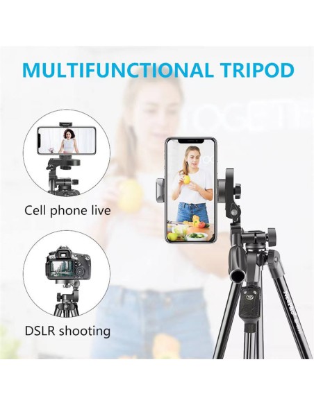TRÍPODE PROFESIONAL NEEPHO 8810 – VERSÁTIL, TELESCÓPICO Y PORTÁTIL