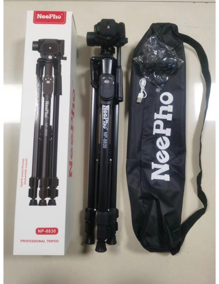 TRÍPODE BLUETOOTH NEEPHO 8830 – PROFESIONAL, TELESCÓPICO Y PORTÁTIL