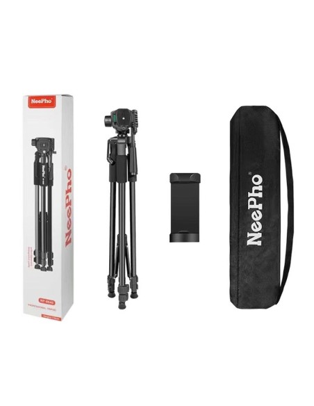 TRÍPODE PROFESIONAL NEEPHO 8840 – TELESCÓPICO, RESISTENTE Y VERSÁTIL