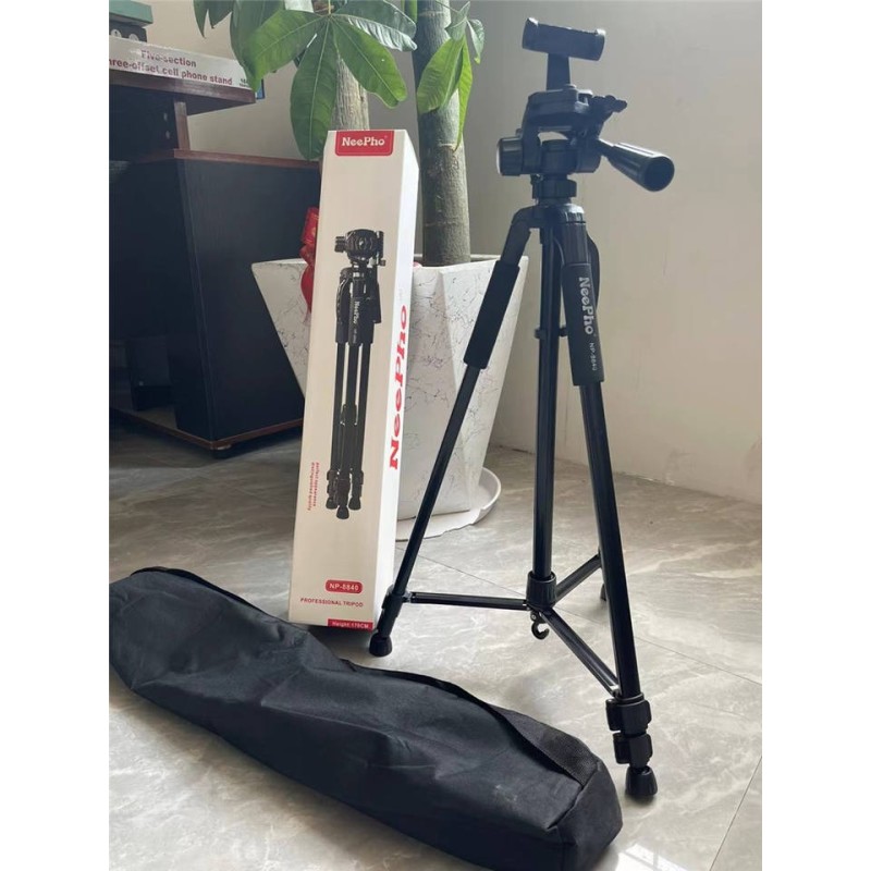 TRÍPODE PROFESIONAL NEEPHO 8840 – TELESCÓPICO,...