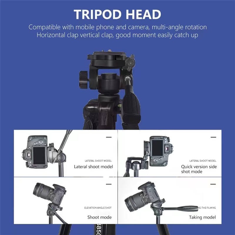 TRÍPODE PROFESIONAL NEEPHO 8850 – CABEZAL DE 4...