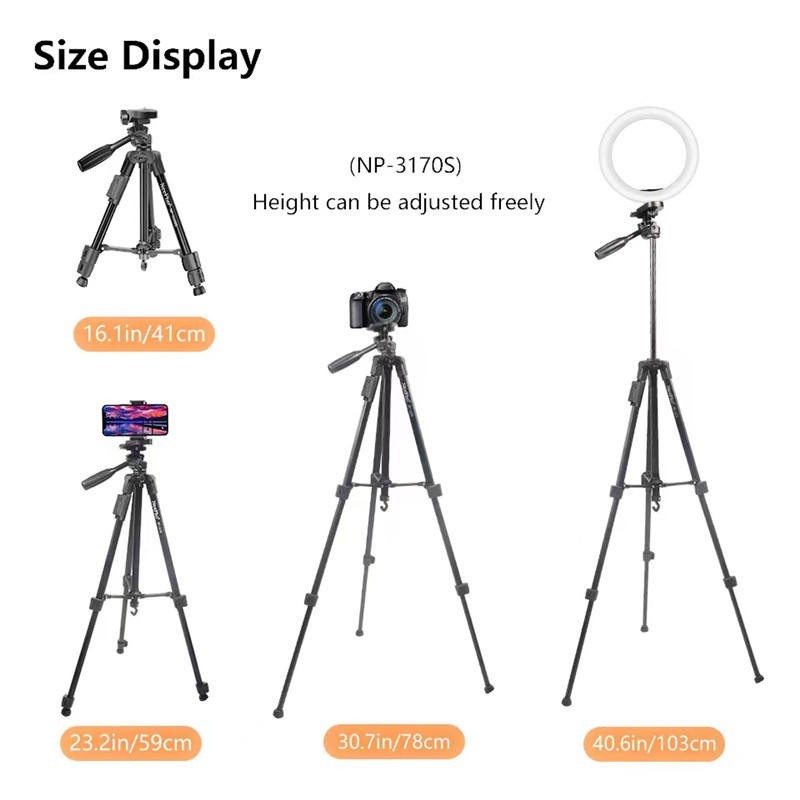 TRÍPODE PROFESIONAL NEEPHO 3170S – ESTABILIDAD...