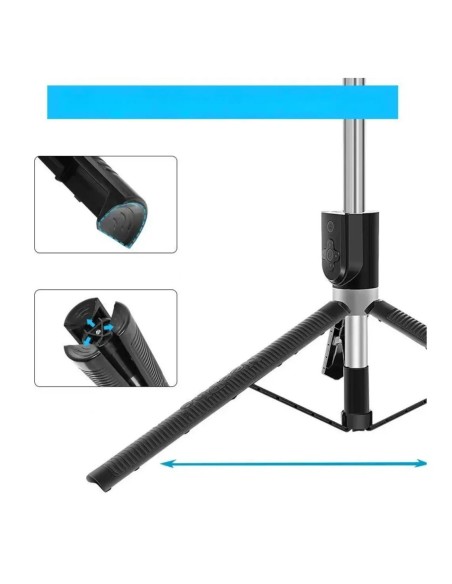 TRÍPODE SELFIE STICK NEEPHO P170S – BLUETOOTH, EXTENSIBLE Y PORTÁTIL