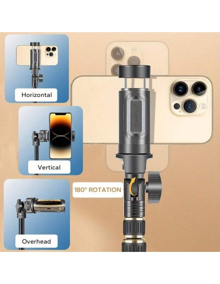 TRÍPODE SELFIE STICK NEEPHO NP-688 – EXTENSIBLE, MULTIFUNCIONAL Y CONTROL REMOTO