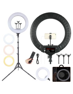 ARO DE LUZ LED NEEPHO NP-14 36CM ILUMINACIÓN PROFESIONAL...